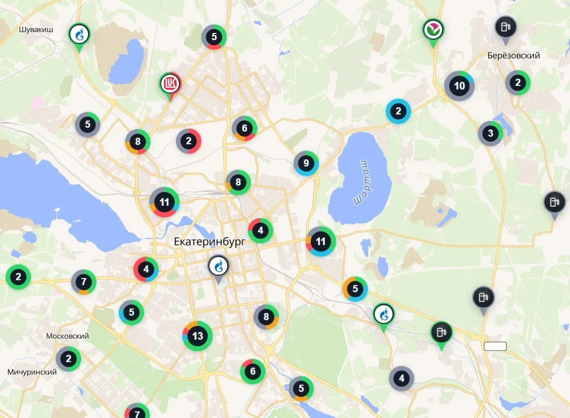 В Екатеринбурге снова начинаются проблемы с бензином