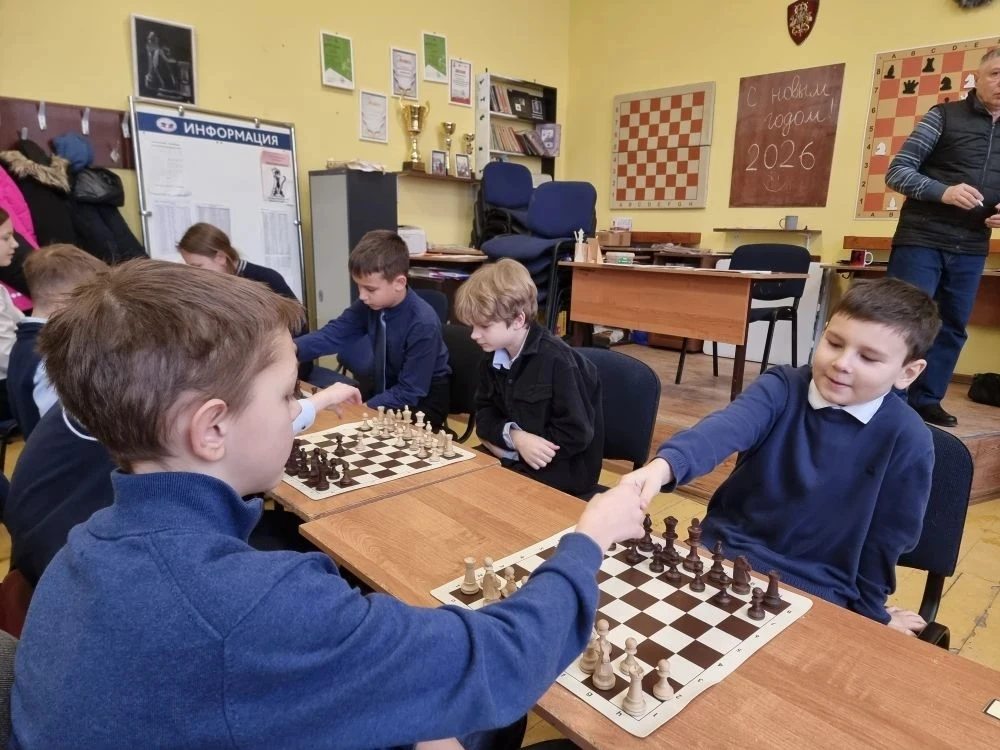 ♟️Ученики начальной школы гимназии Вектор стали призерами на муниципальном турнире по шахматам  📍Сег