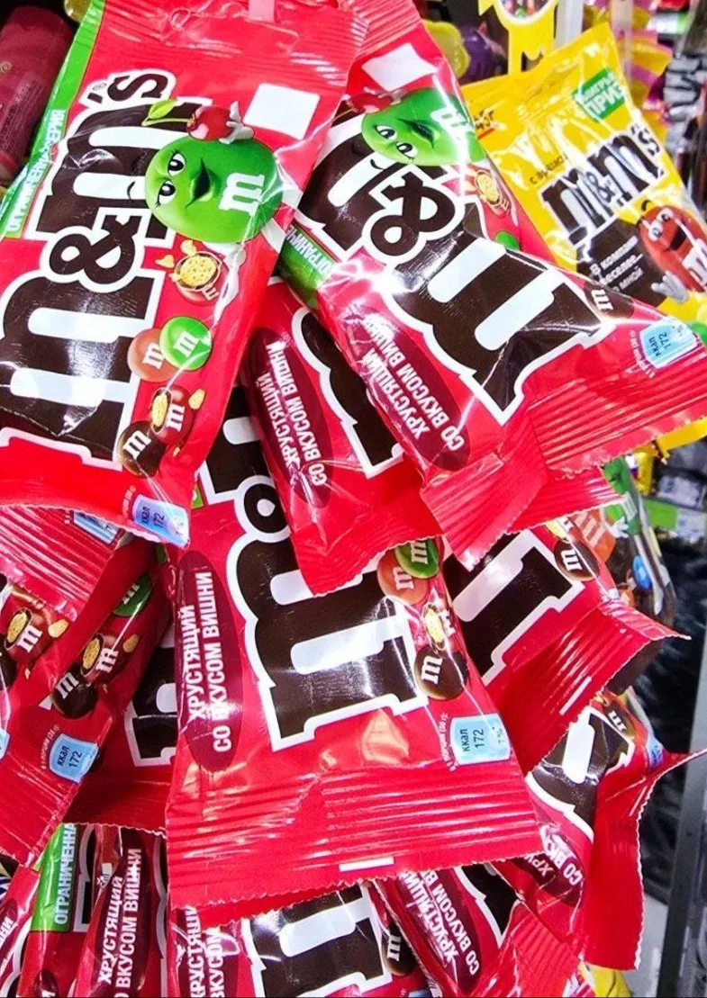 M&M's Crispy со вкусом вишни появился в Fix Price😎😎😎