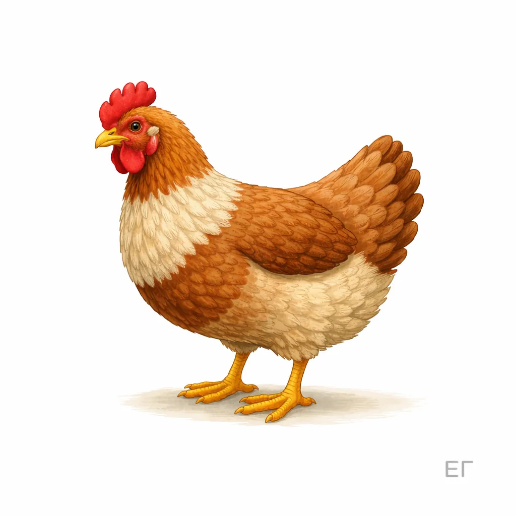 🐓 Домашние птицы — серия иллюстраций 🦆🕊️ Часть 1  Я подготовила серию иллюстраций домашних птиц в ед