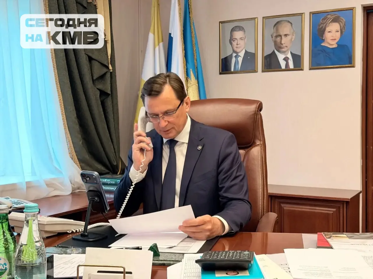 📞 Евгений Моисеев ответил на 67 вопросов жителей Кисловодска во время прямой линии