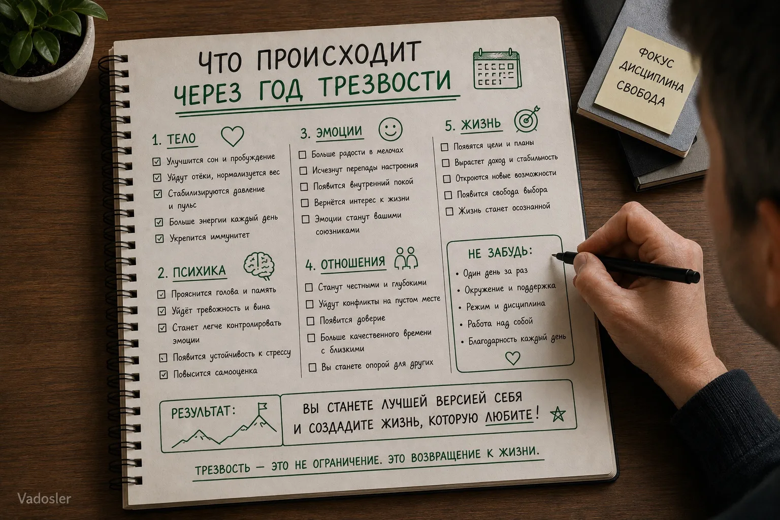«Через год трезвости жизнь должна стать идеальной». Эта мысль звучит красиво, пока не проходит двена