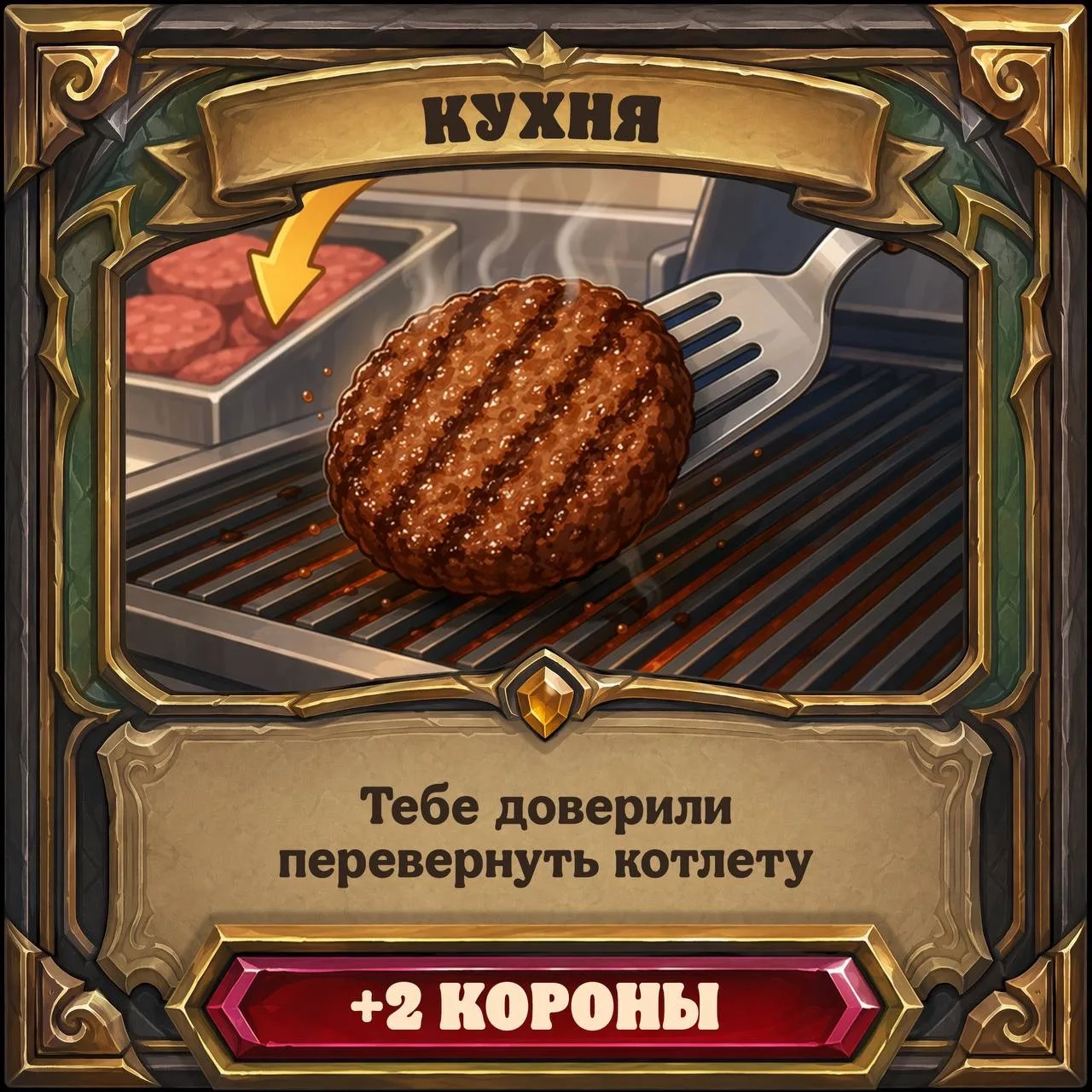 Станешь ли ты королём Бургер Кинга сегодня?👑

Рандомно открывай карточки и собирай короны. Твоя цел