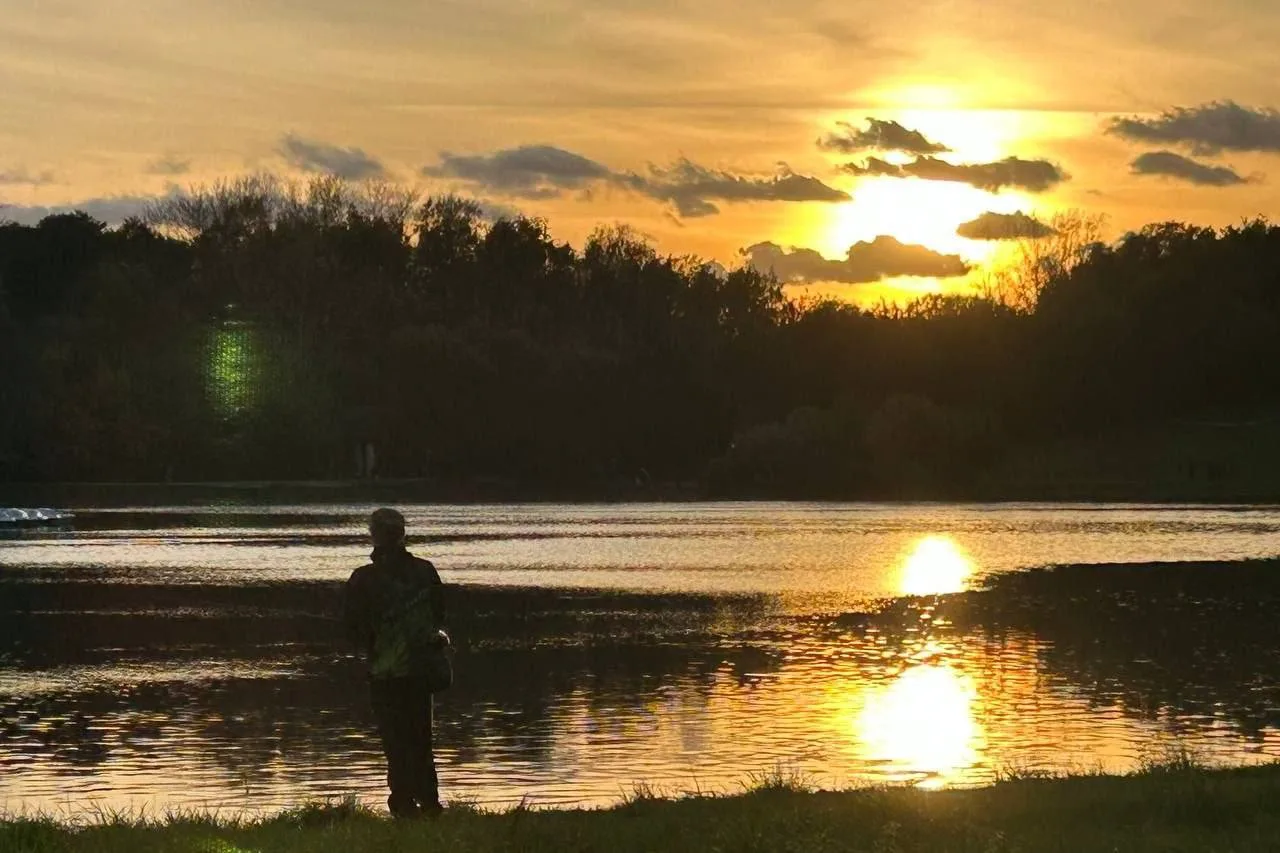 Вечер в любимом парке 🌅