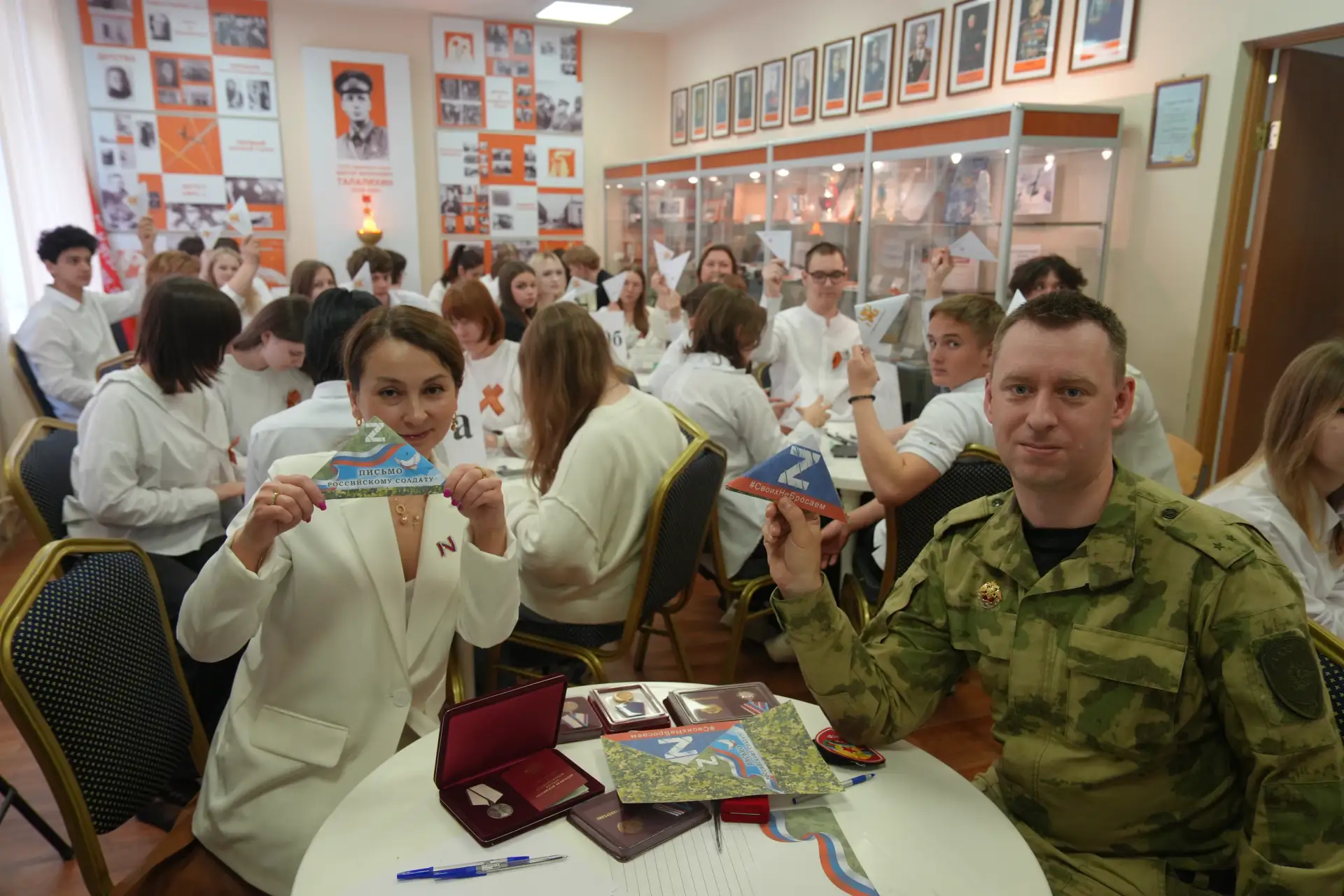 💌 Тепло сердец и связь поколений: Акция «ПИСЬМА ДОБРА СОДАТАМ»💌  🗓 28 апреля в стенах нашей Школы во