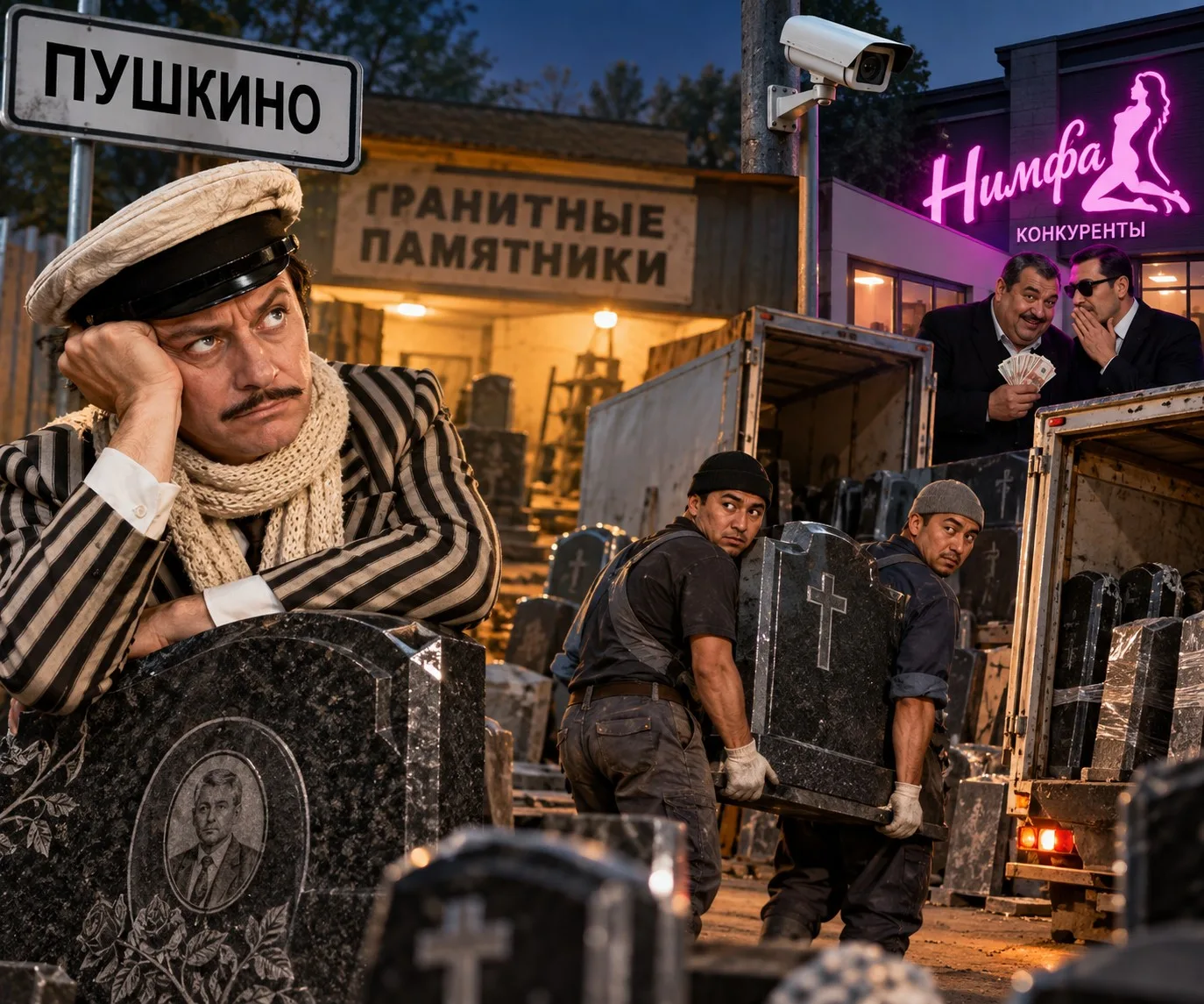 Сто лет назад гробовых дел мастер Безенчук из «Двенадцати стульев» жаловался на конкуре...
