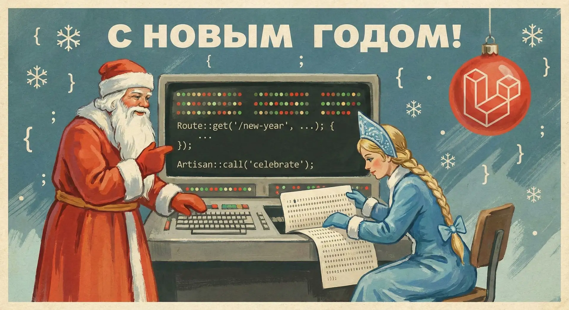 Логи за 2025 очищены. Запускаем процесс 2026... ⏳

Коллеги, с Наступающим! Желаем, чтобы в новом год