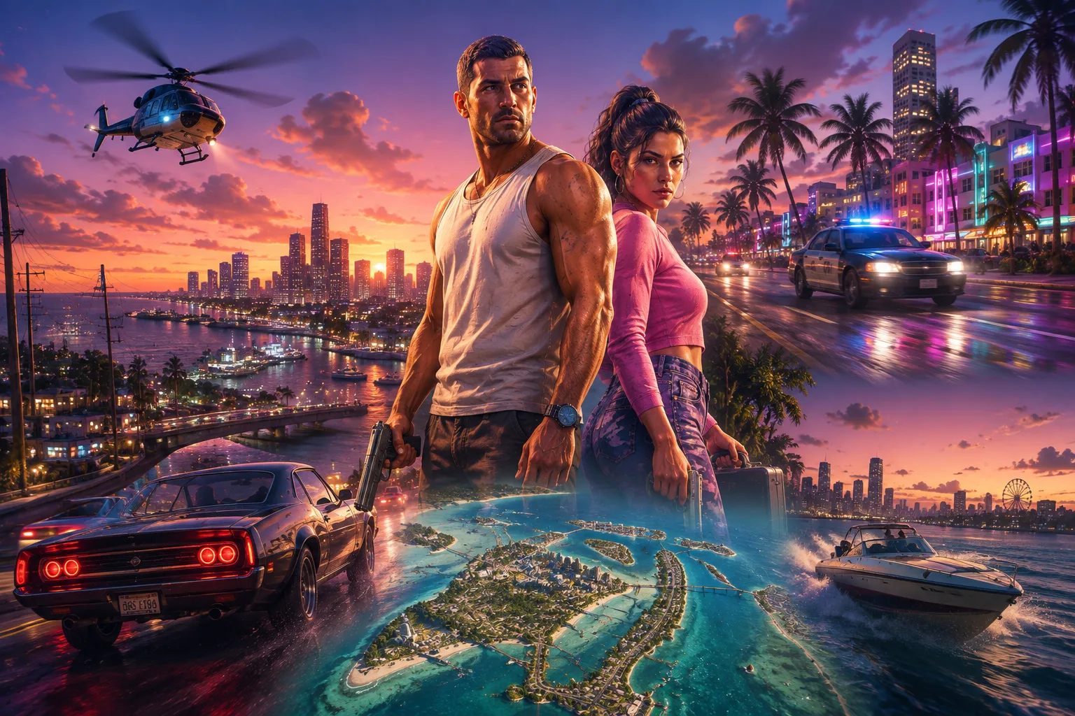 🔥 Главные подробности GTA VI после утечки