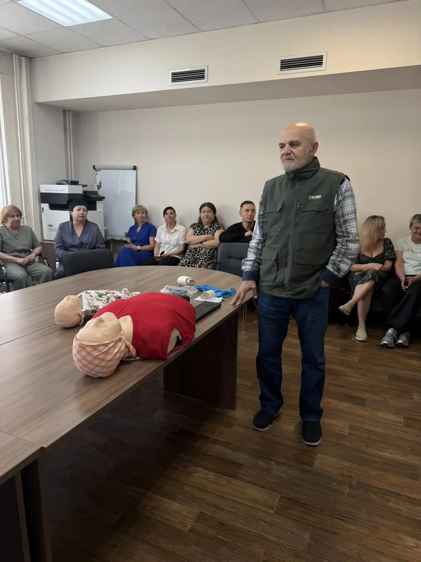 🏥Сегодня для сотрудников министерства природных ресурсов и экологии Иркутской области было проведен