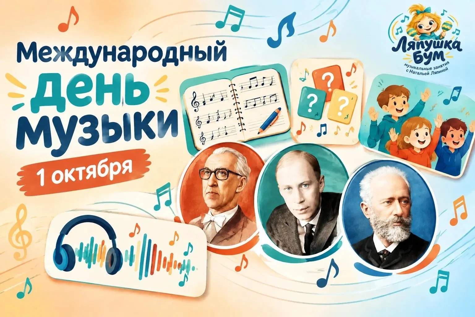 С Днём музыки! 🎶