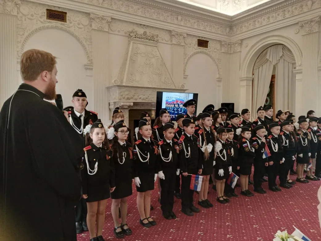 📣 Торжественная клятва  кадетов в Ливадийском  дворце: связь времён и путь  чести. Второй год подряд