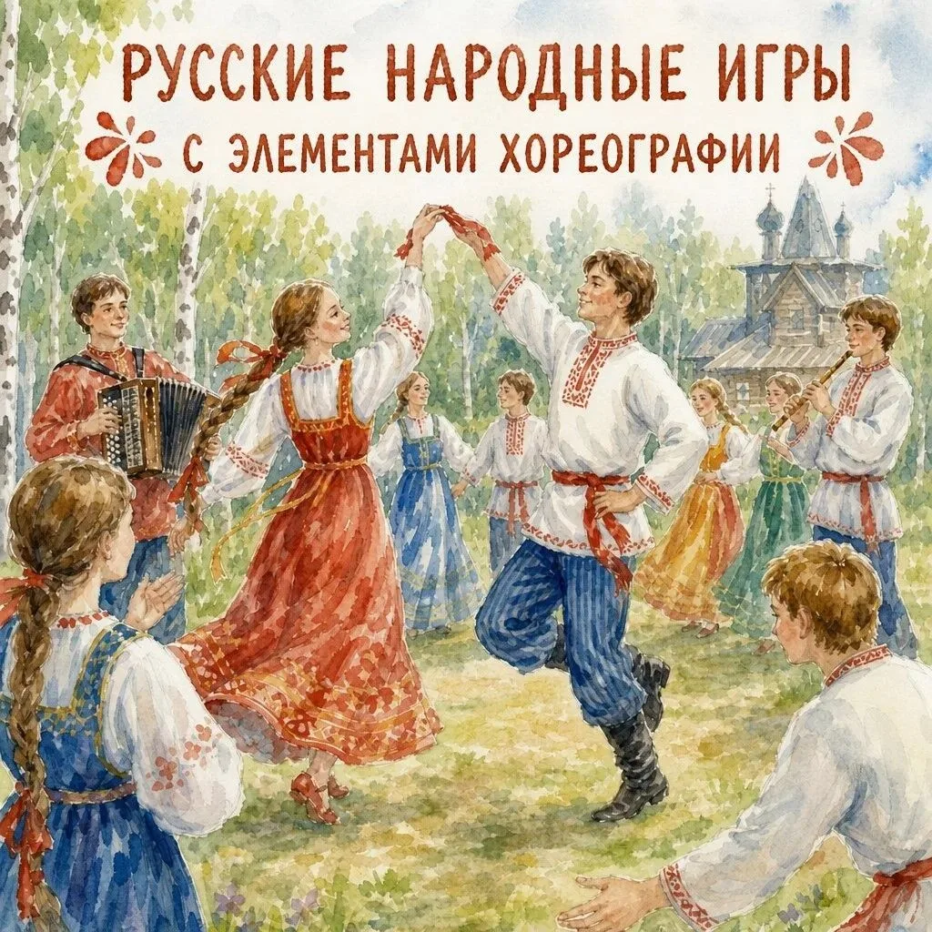 Народные игры с элементами хореографии