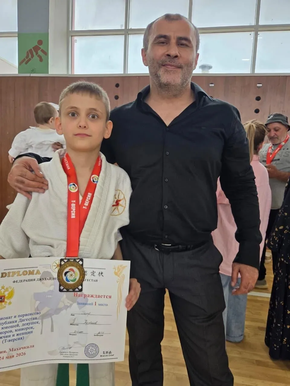 🥇 22 мая Гамид занял 1 МЕСТО и доказал, что характер и сила духа куются в ринге.  Желаем нашему бокс