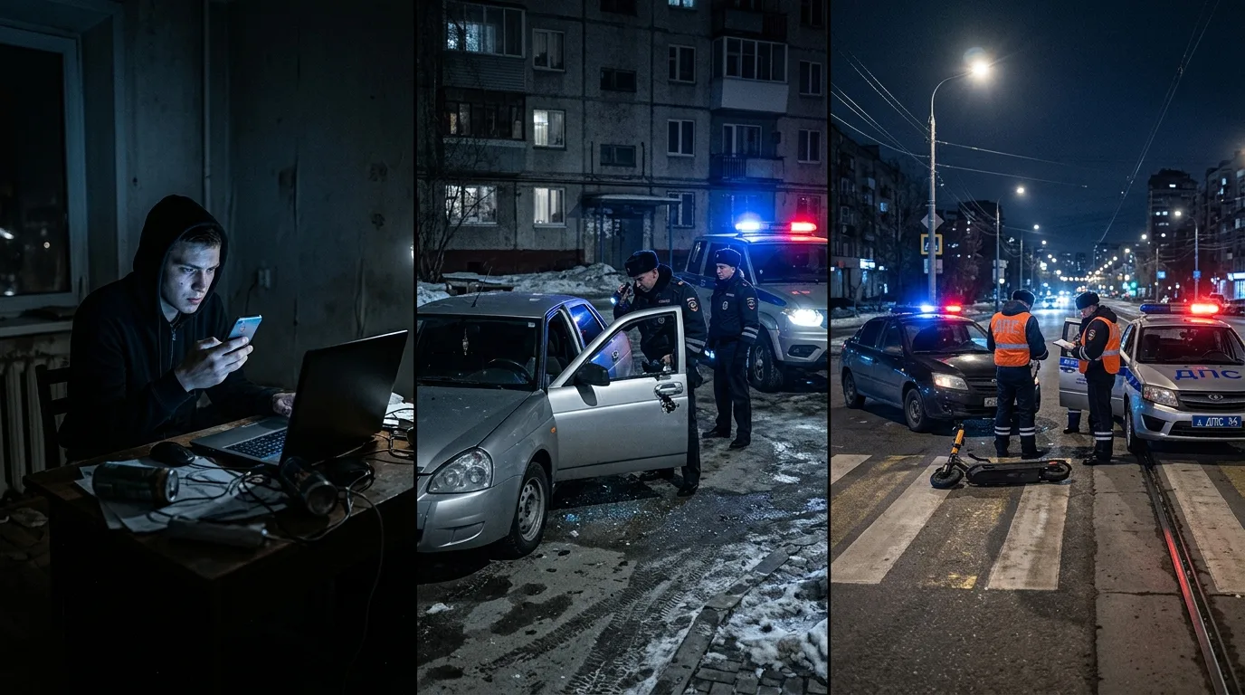 ПОЧТИ ПОЛМИЛЛИОНА ЗА ОБМАН, ВСКРЫТОЕ АВТО И СБИТЫЙ САМОКАТЧИК