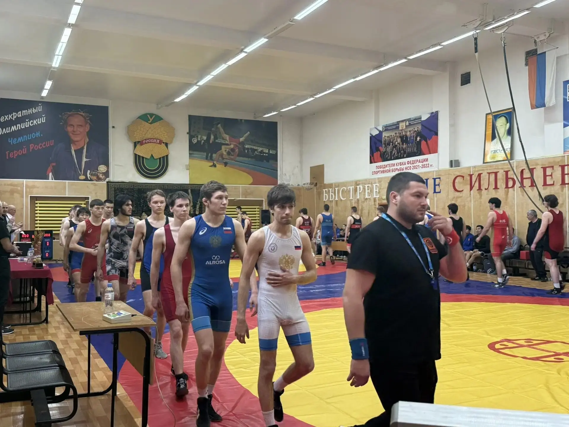 Соревнования по греко-римской борьбе стали финальным этапом многомесячной эстафеты 49-й...
