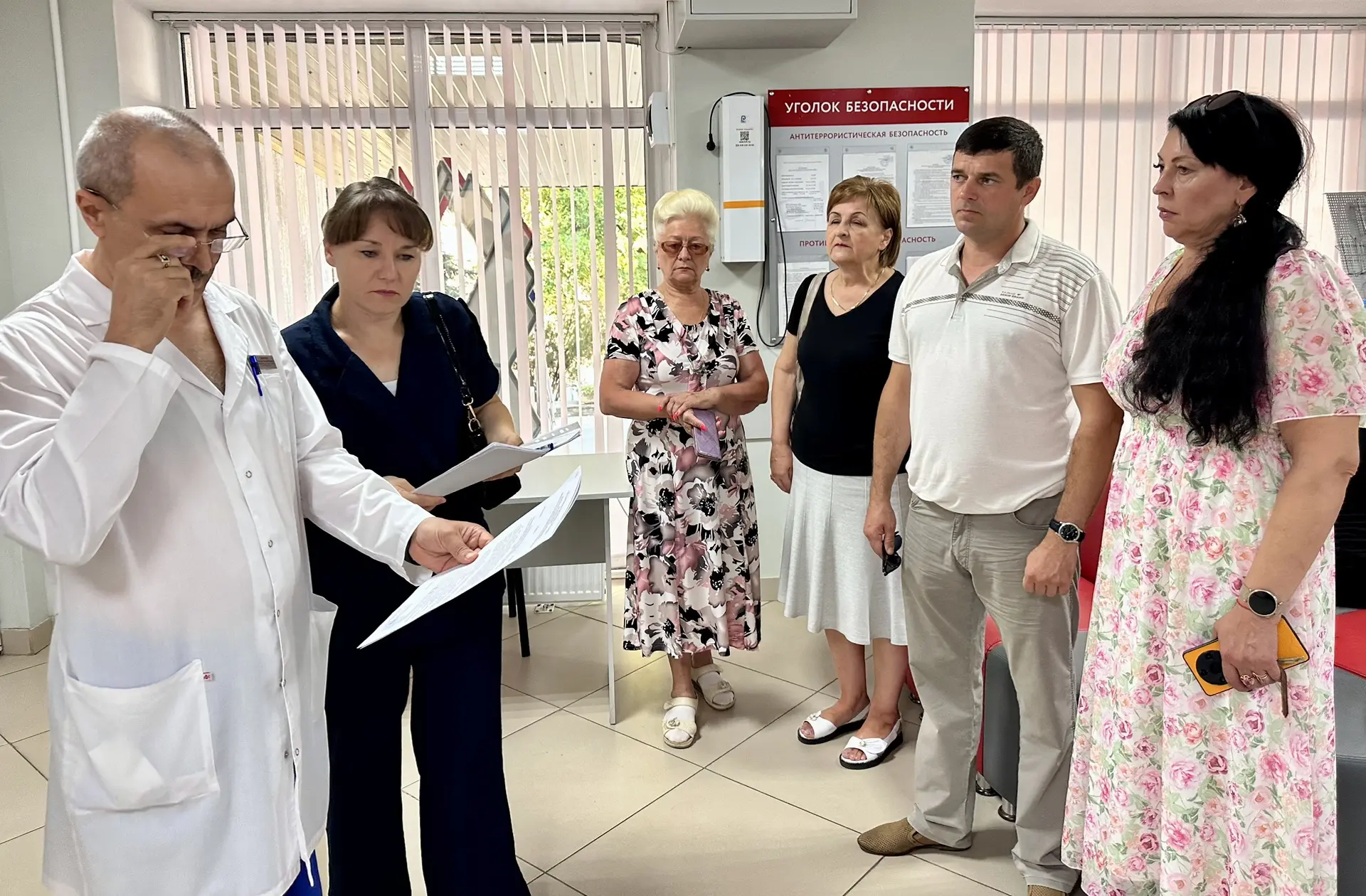 В Кропоткинской больнице  оценили доступность медико-психологической помощи в рамках пр...
