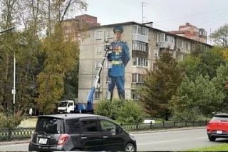 🎨 В Хабаровске продолжается реализация проекта "Муралы Победы"