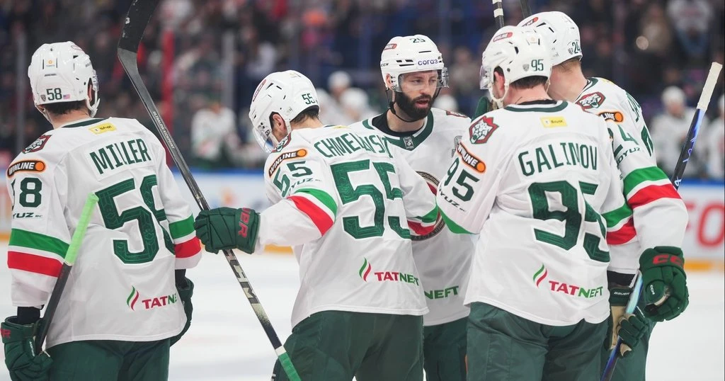 🏒 «Ак Барс» проигрывал «Барысу», но ответил четырьмя шайбами за матч
