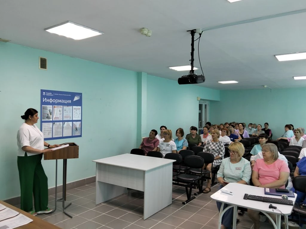 В условиях объявления ракетной опасности на территории Омской области в БУЗОО "Русско-Полянская ЦРБ"