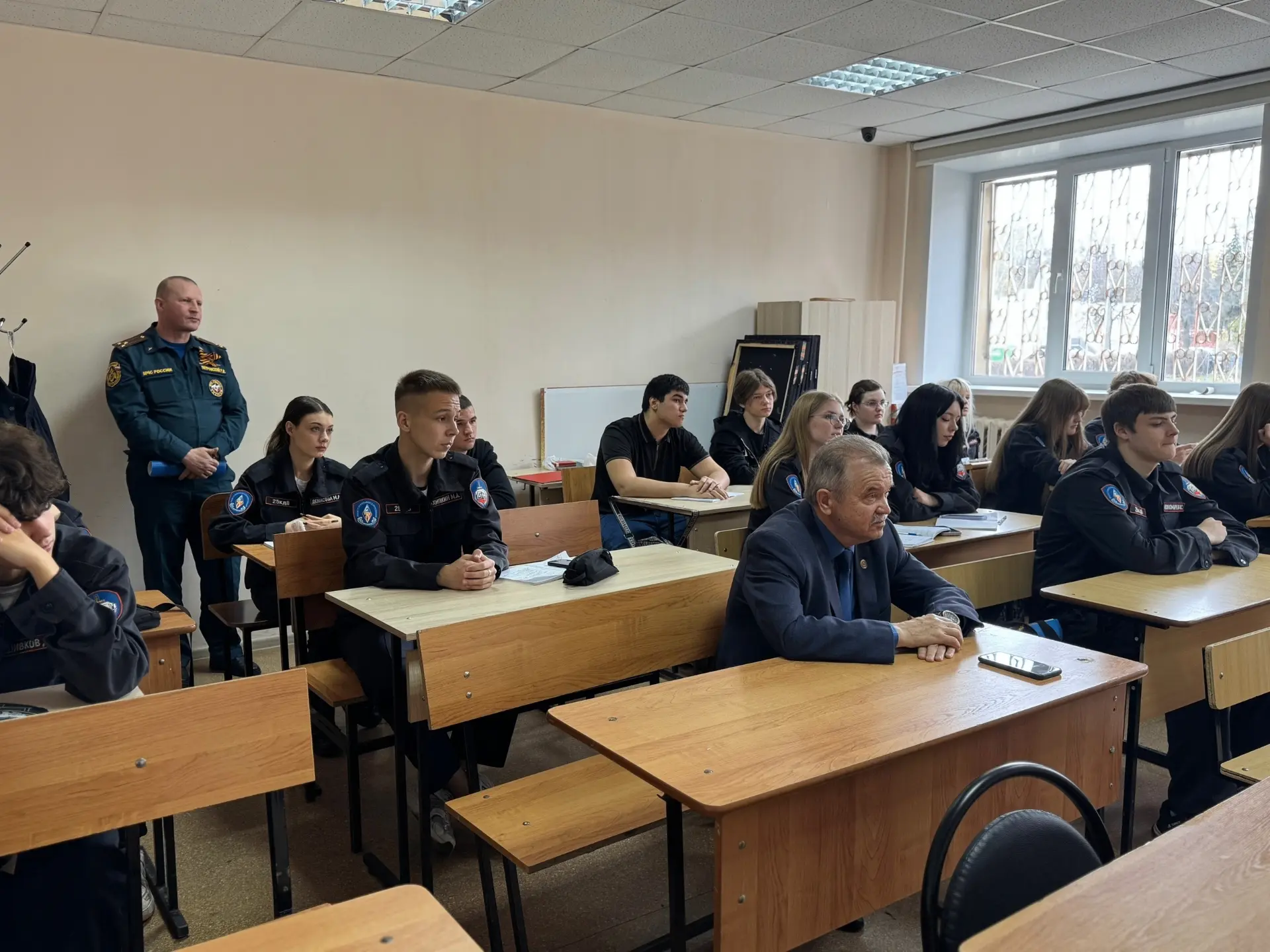 В Многопрофильном колледже ПГУ прошла встреча в рамках Всероссийского открытого урока культуры безоп