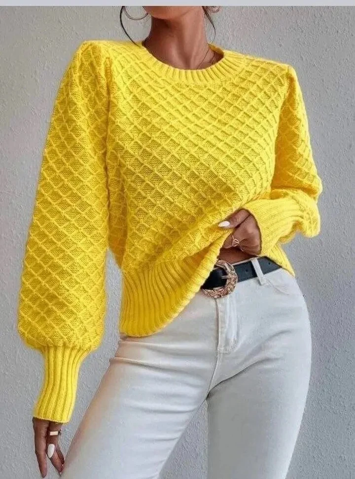 Шикарный желтый джемпер💛