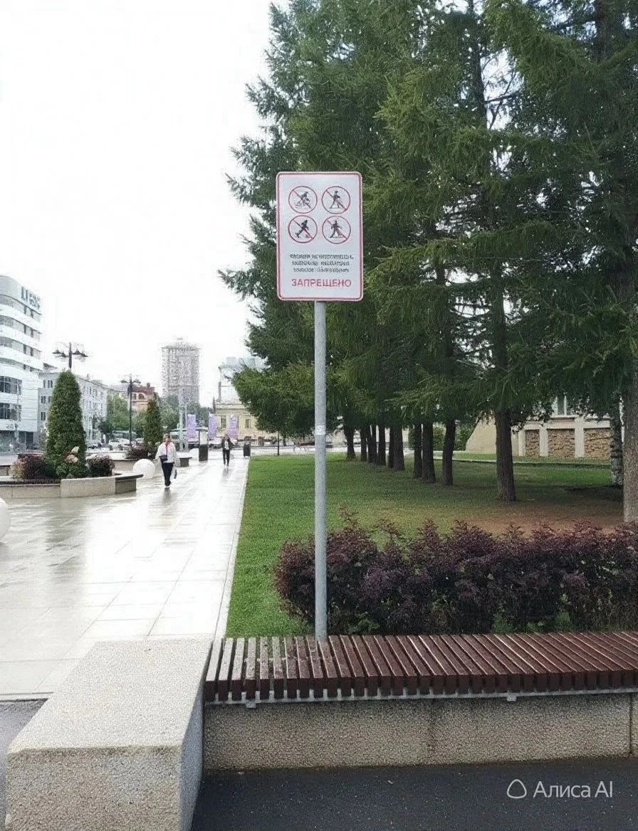 В Кирове устанавливают таблички о запрете СИМ