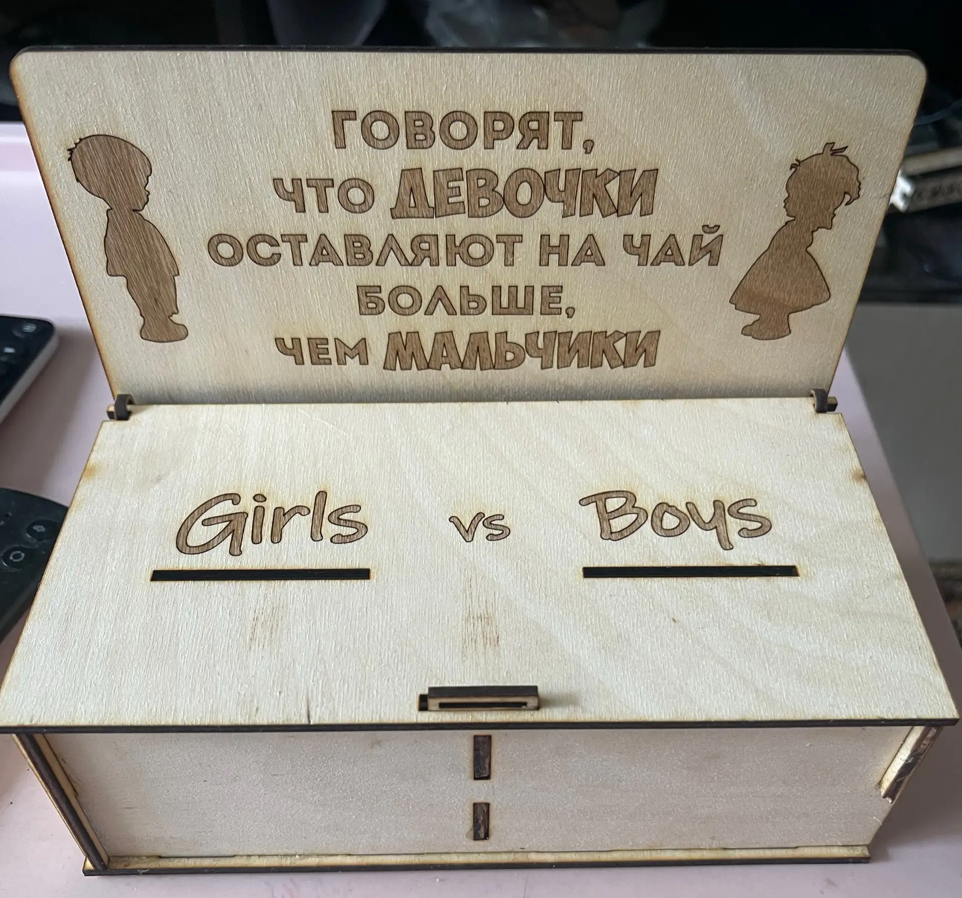 Коробочка под чаевые