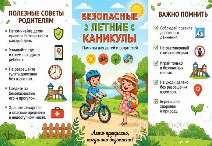 ❗БЕЗОПАСНОЕ ЛЕТО❗