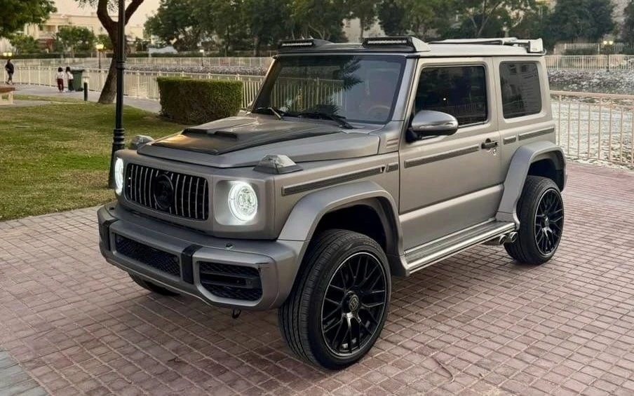 В Дубае превратили Suzuki Jimny в G-Class от Brabus

Автомобиль выставлен на продажу в Дубае за 89 0