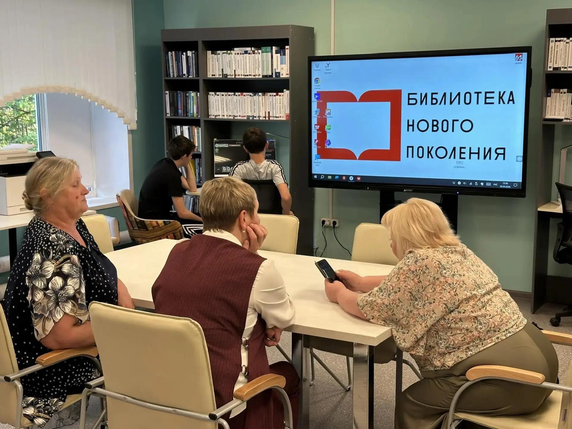 В Марёве обновили библиотеку. На это направили 15 миллионов рублей по нацпроекту «Семья...
