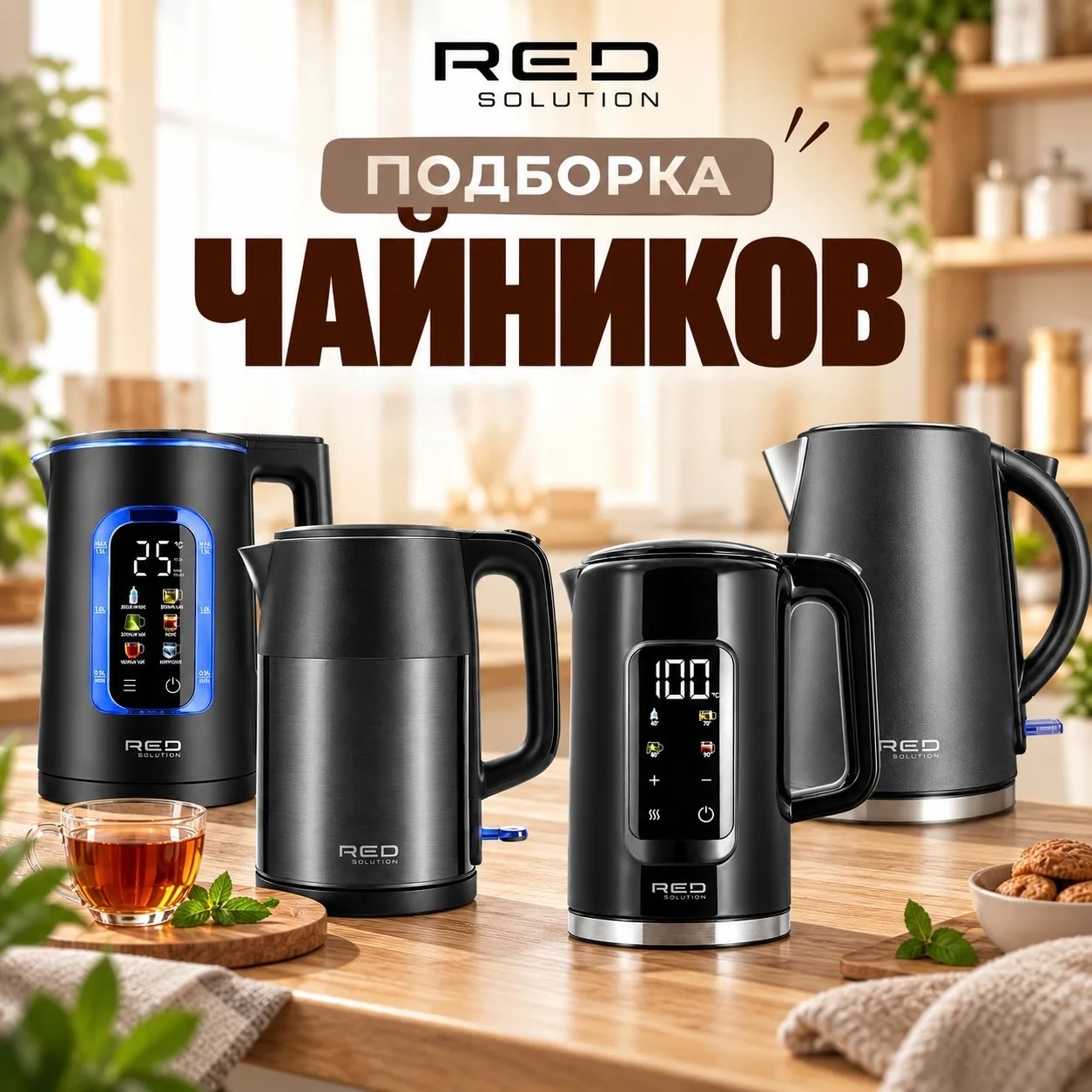 Чайники RED SOLUTION по выгодным ценам 🔥
