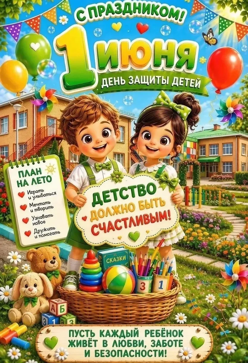 🌈🎈 С ДНЁМ ЗАЩИТЫ ДЕТЕЙ! 🎈🌈