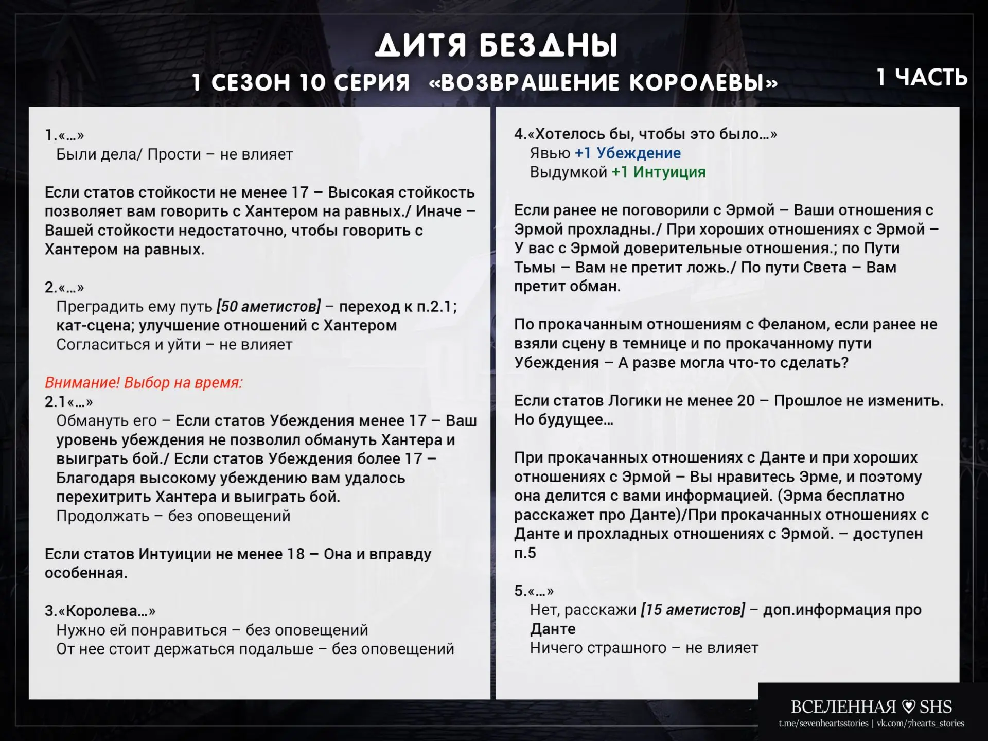 Что, если Бездна окажется ближе, чем мы думаем? И кому-то из фаворитов придется спустит...