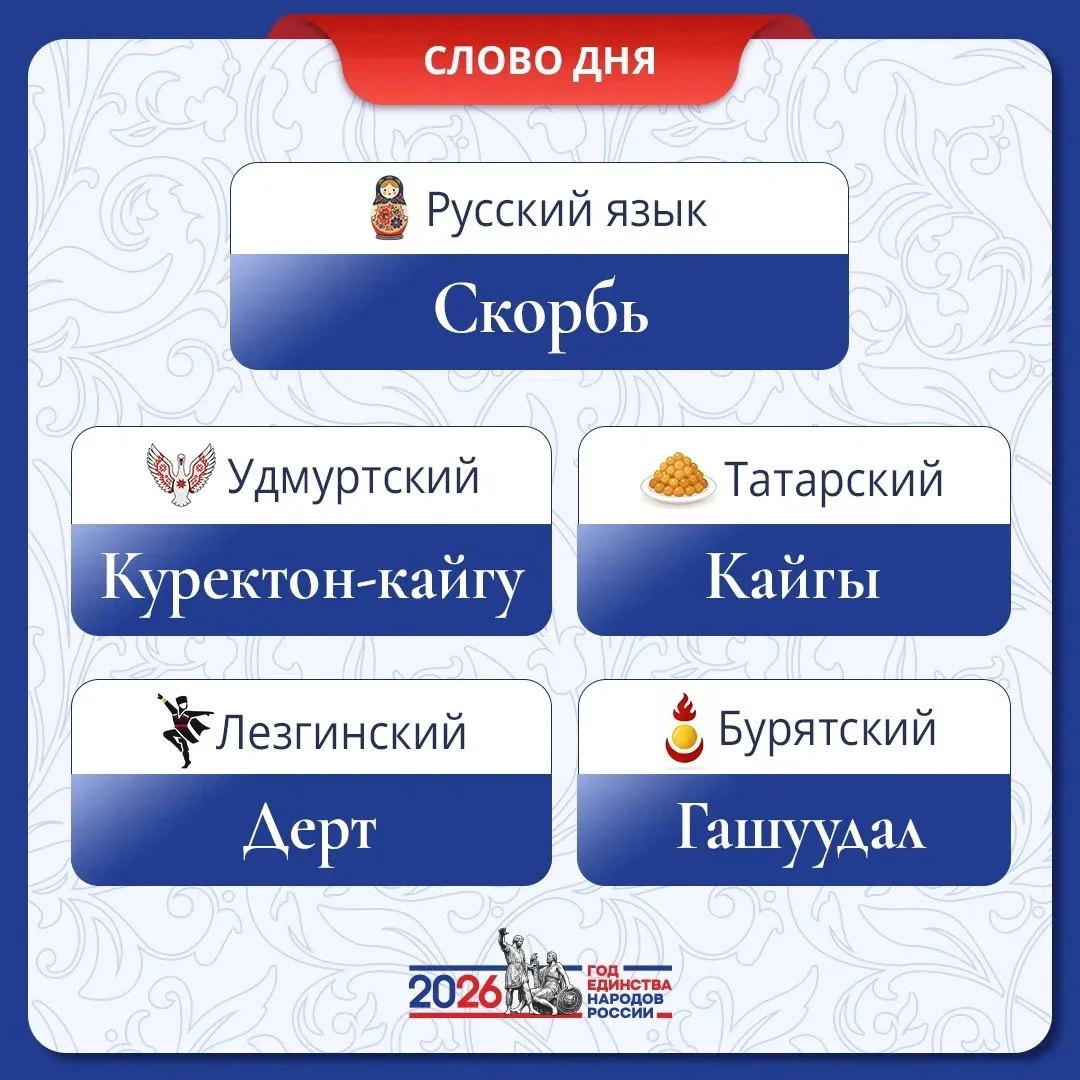 🇷🇺🕊Рубрика «Слово Дня», посвящённая Году единства народов России.

Скорбь💔💔💔

#словодня
#ГодЕд