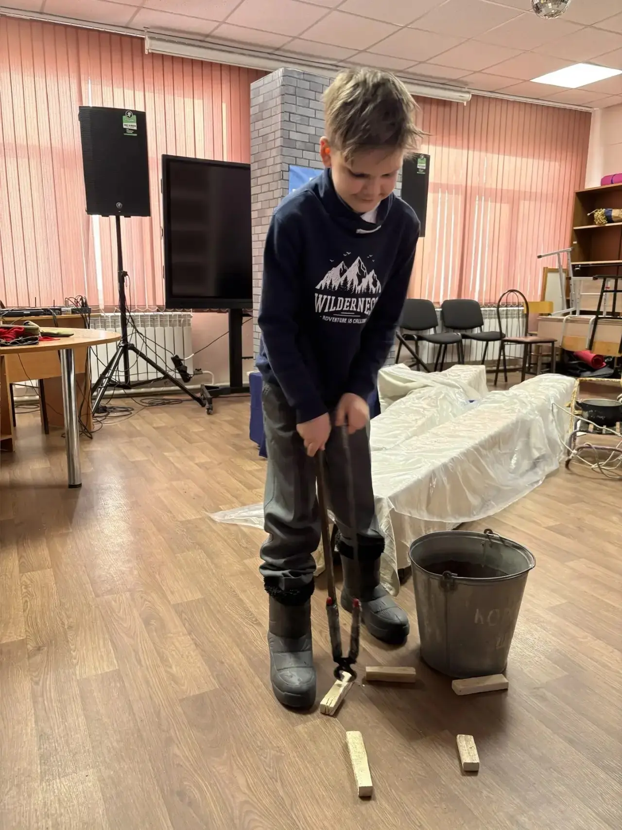 «Непокоренный Ленинград»: живой урок в нашей школе  Учащиеся 4-6-х классов стали участниками живой р