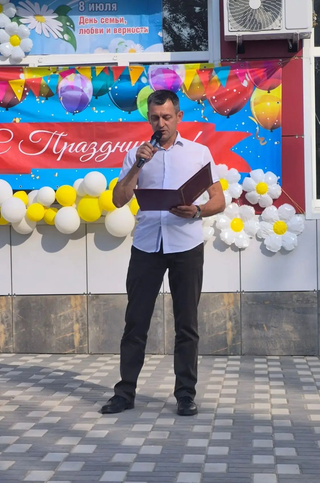 🌼 7 июля в предверии праздника Дня семьи, любви и верности, на территории школы №27 х. Верхняя Када