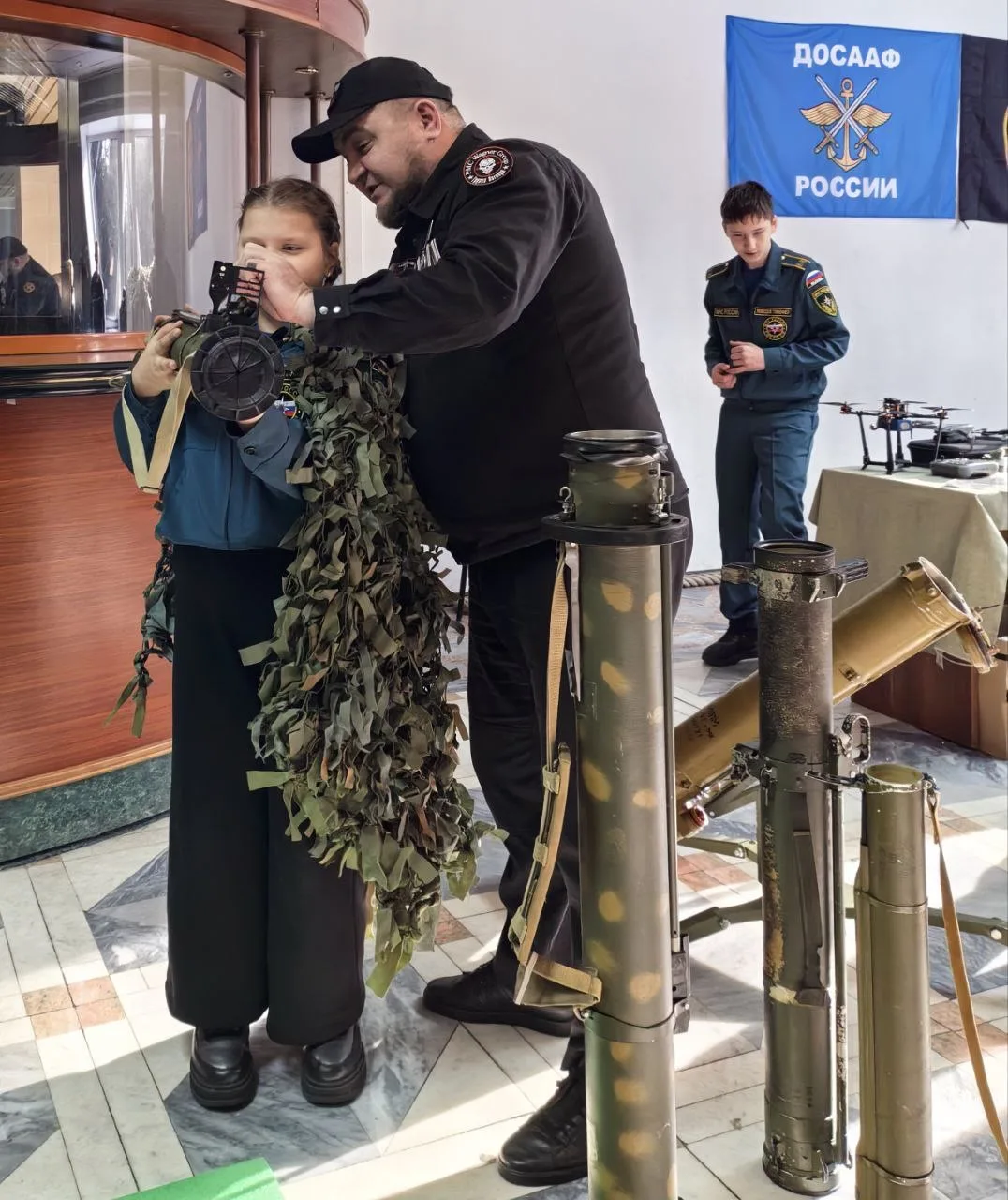🇷🇺 Встреча с настоящими героями!  В преддверии Дня защитника Отечества в рамках Всероссийской акции 