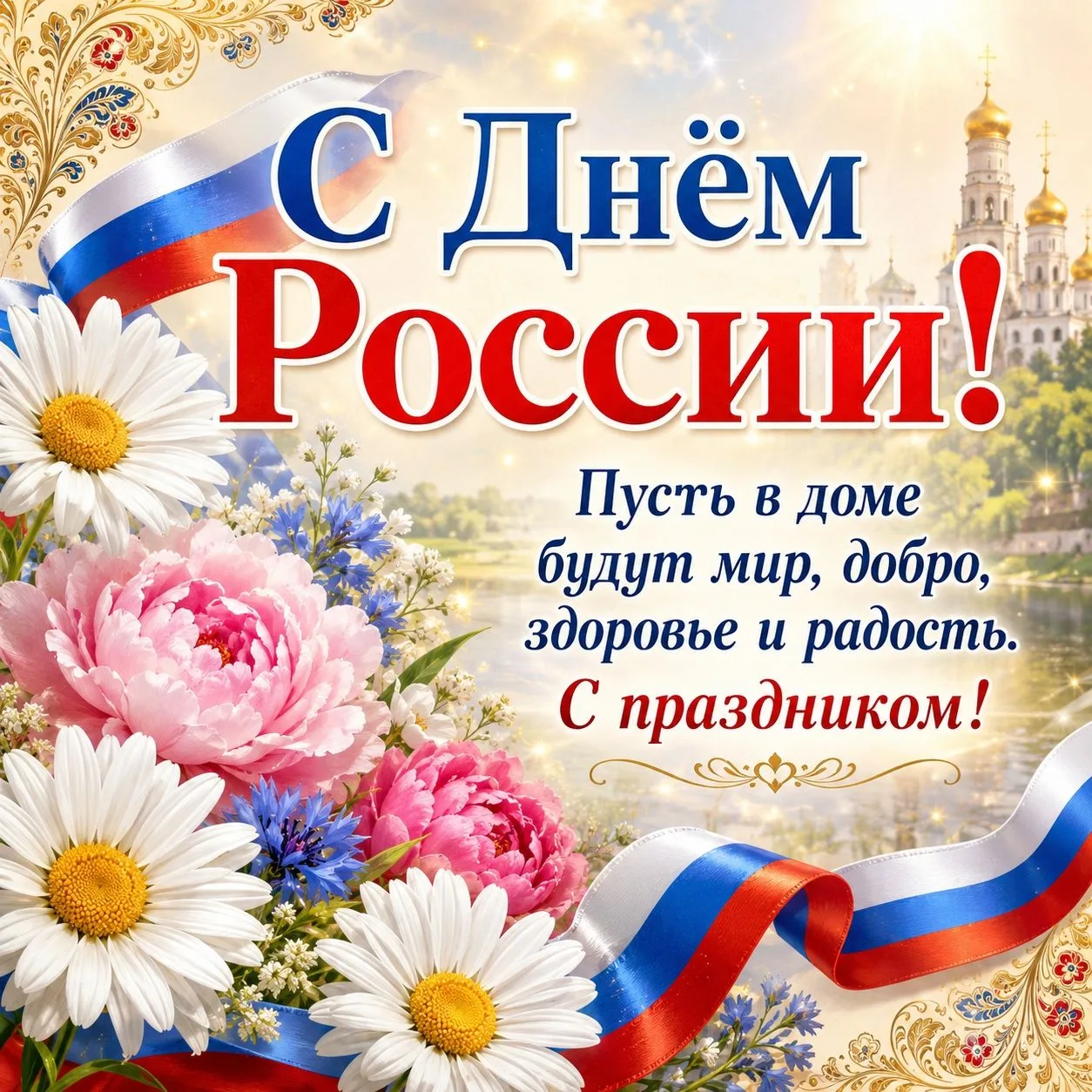 🇷🇺🇷🇺🇷🇺 С Днём России, дорогие друзья!
Сегодня мы празднуем день нашей огромной, удивительной и