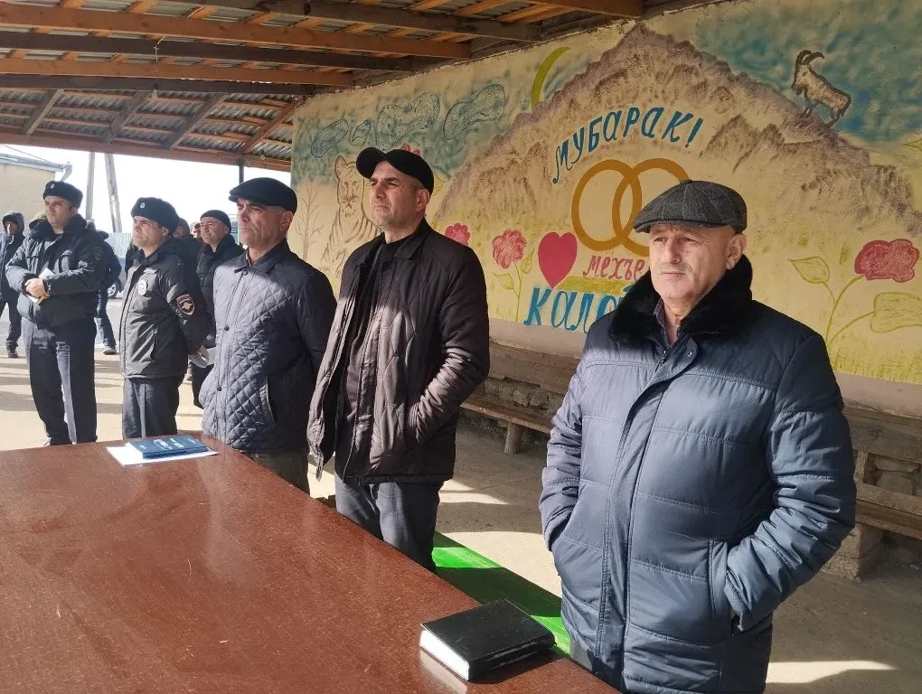 В селе Каладжух состоялась встреча с жителями села