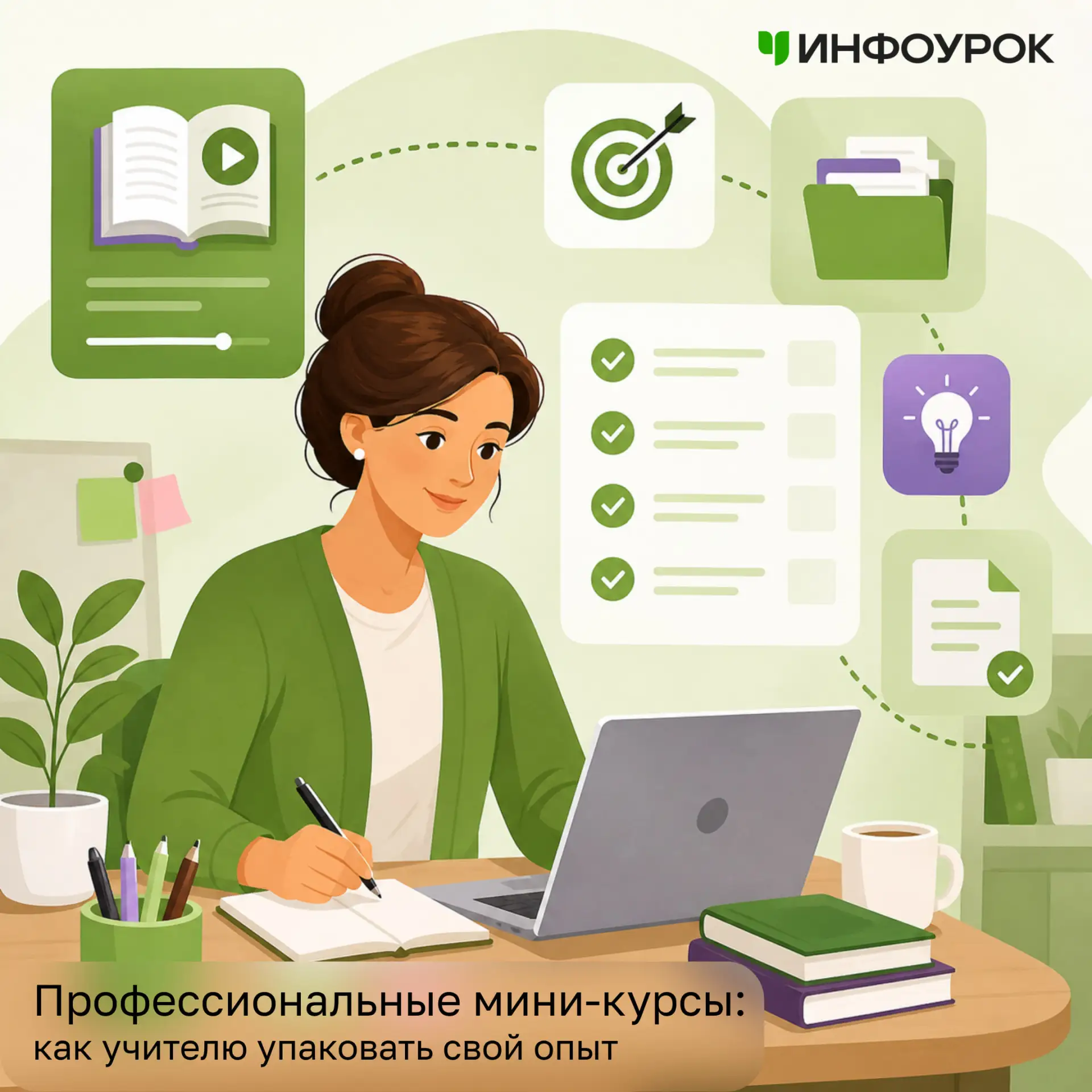 ⚡️Мини-курс помогает учителю упаковать опыт в понятную практическую программу