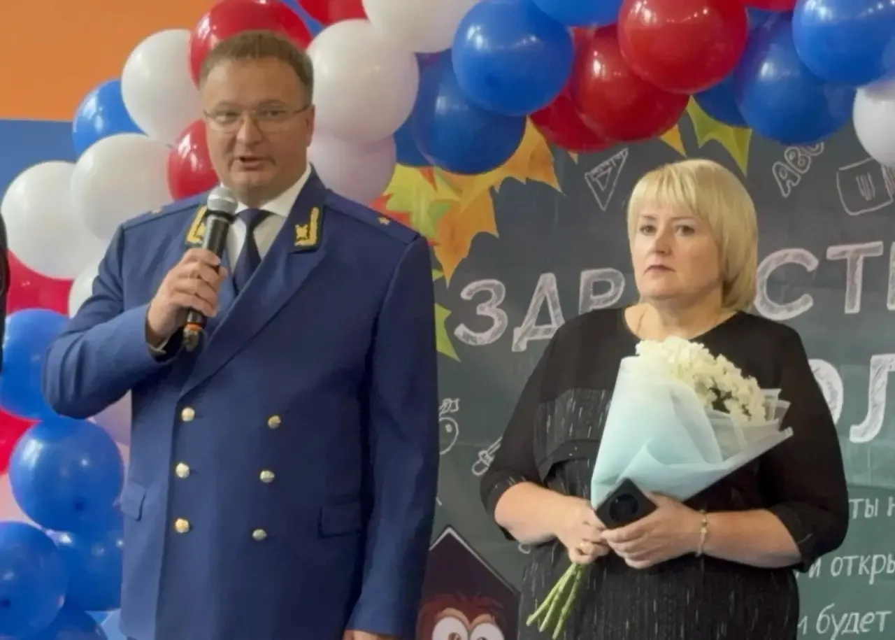 🔹🔹🔹Сегодня, 1 сентября, прокурор Курганской области Владислав Московских принял учас...