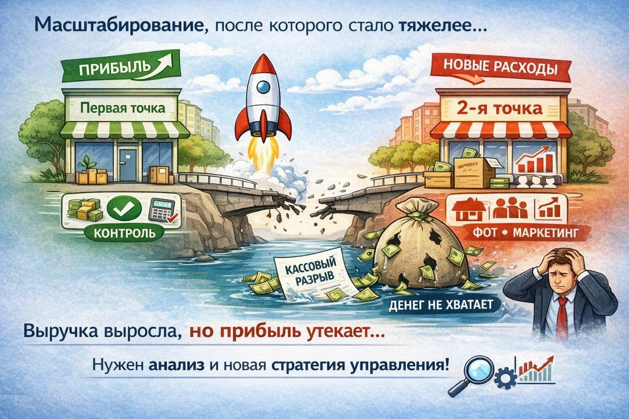 Масштабирование, после которого стало тяжелее