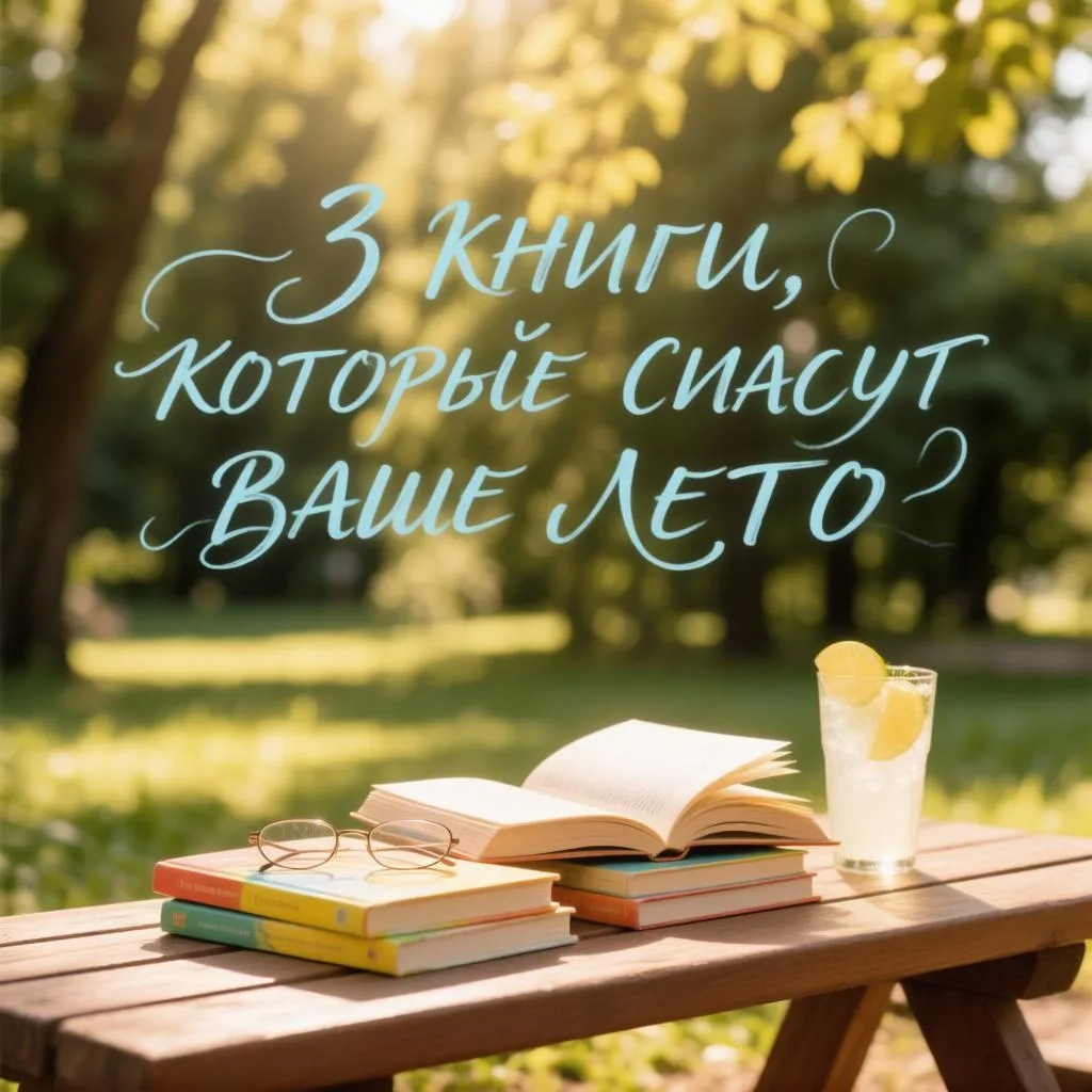 📚 Не дайте мозгам засохнуть: 3 книги, которые спасут ваше лето 
 
Лето — это не только бесконечные 