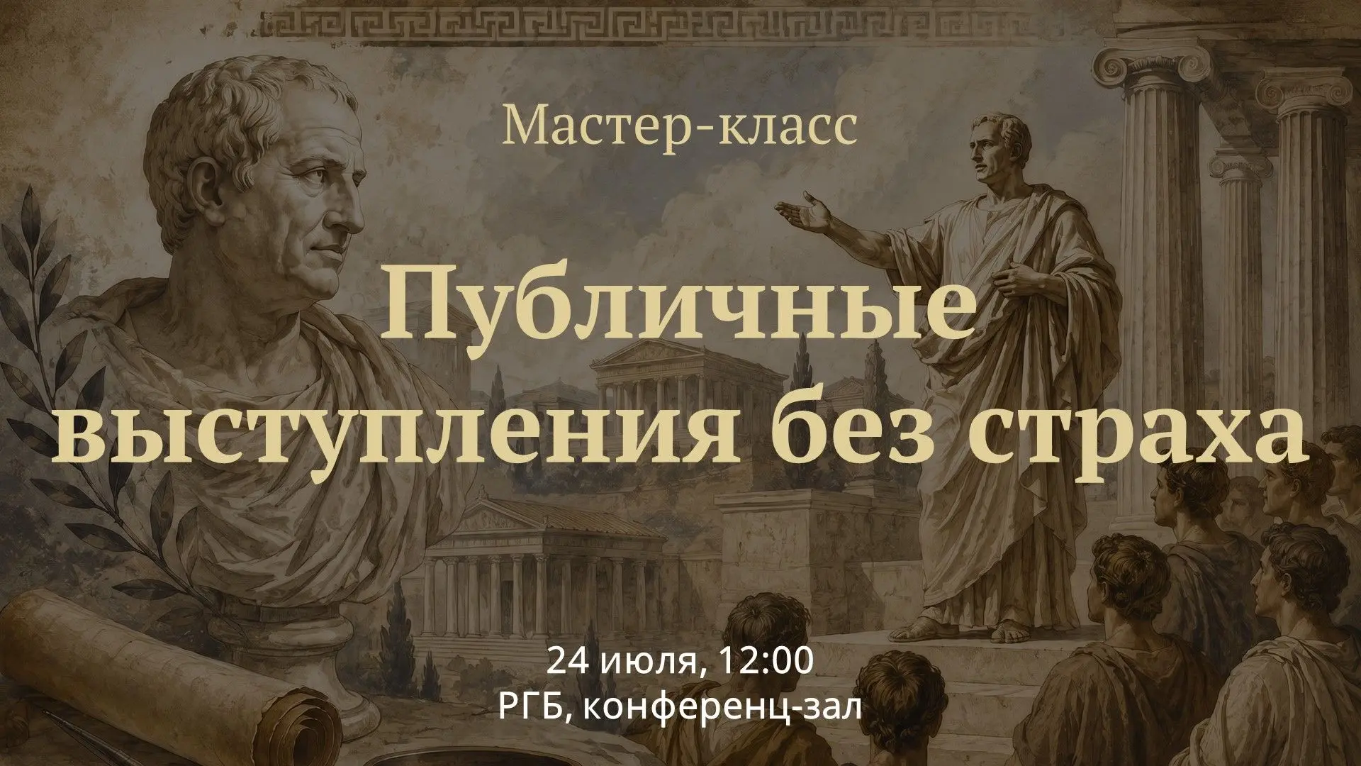 🔔 Приглашаем на мастер класс, посвящённый публичным выступлениям, в рамках цикла «Ленинка ЛАБ».

📍