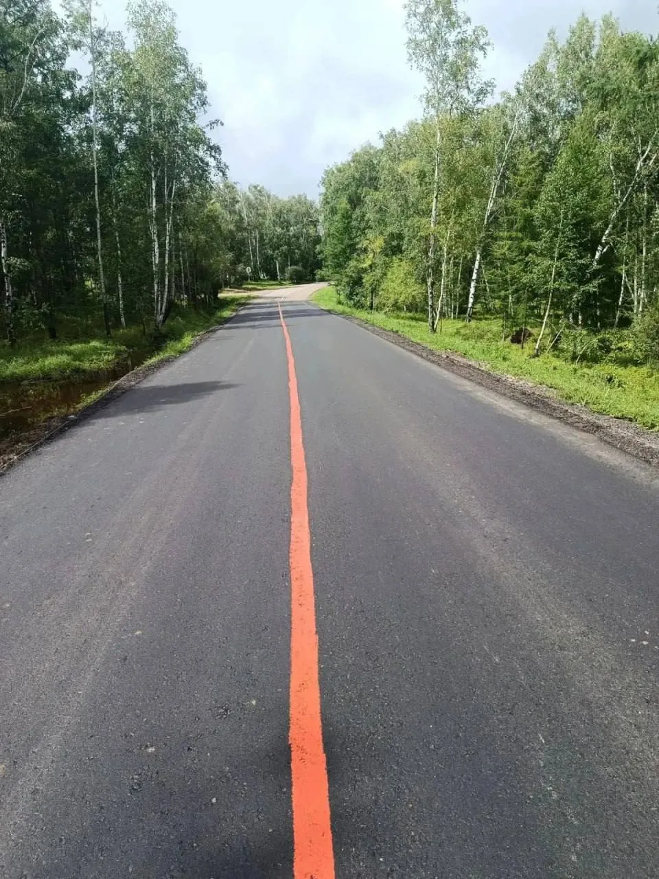 Ремонт Молоковского тракта в Чите завершён на 80%🛠