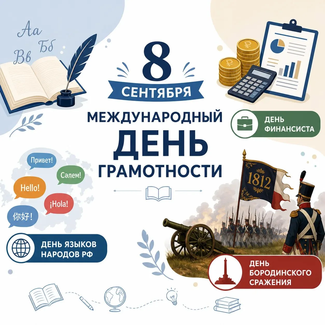 8 сентября отмечается сразу несколько значимых дней:
