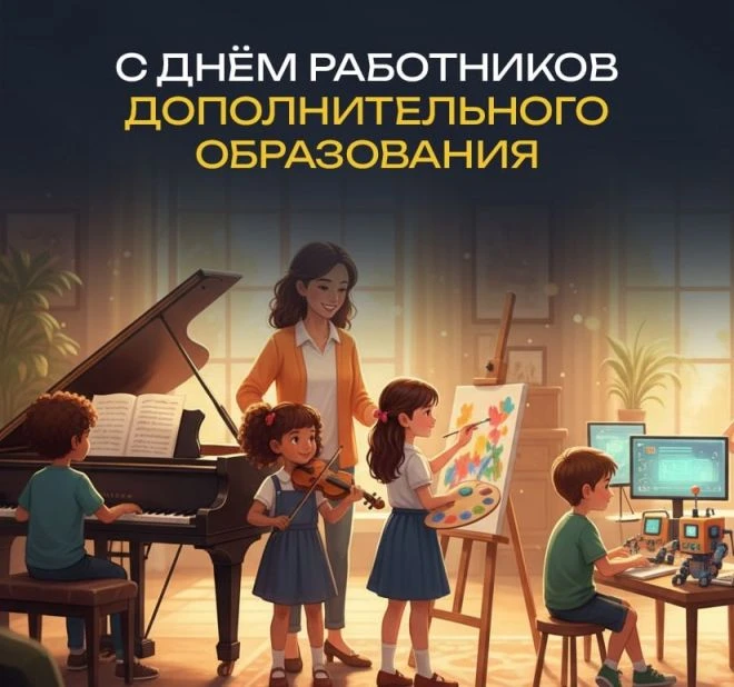 Сегодня День работников дополнительного образования!🎉