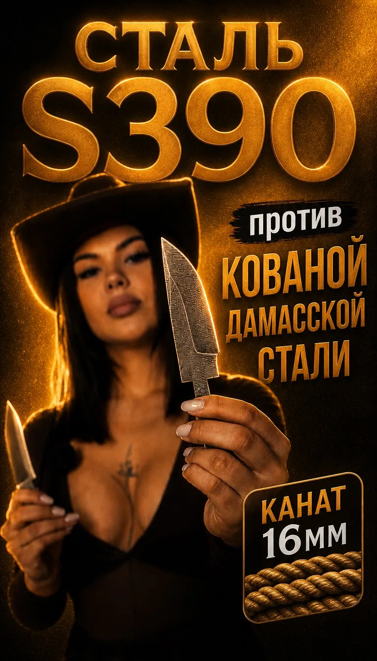 🔥 S390 ИЛИ КОВАНЫЙ ДАМАСК?