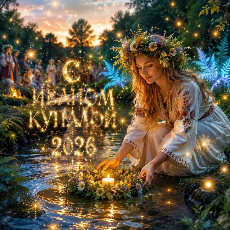 🎉 Праздник Ивана Купалы: магия огня, воды и трав! 🎉