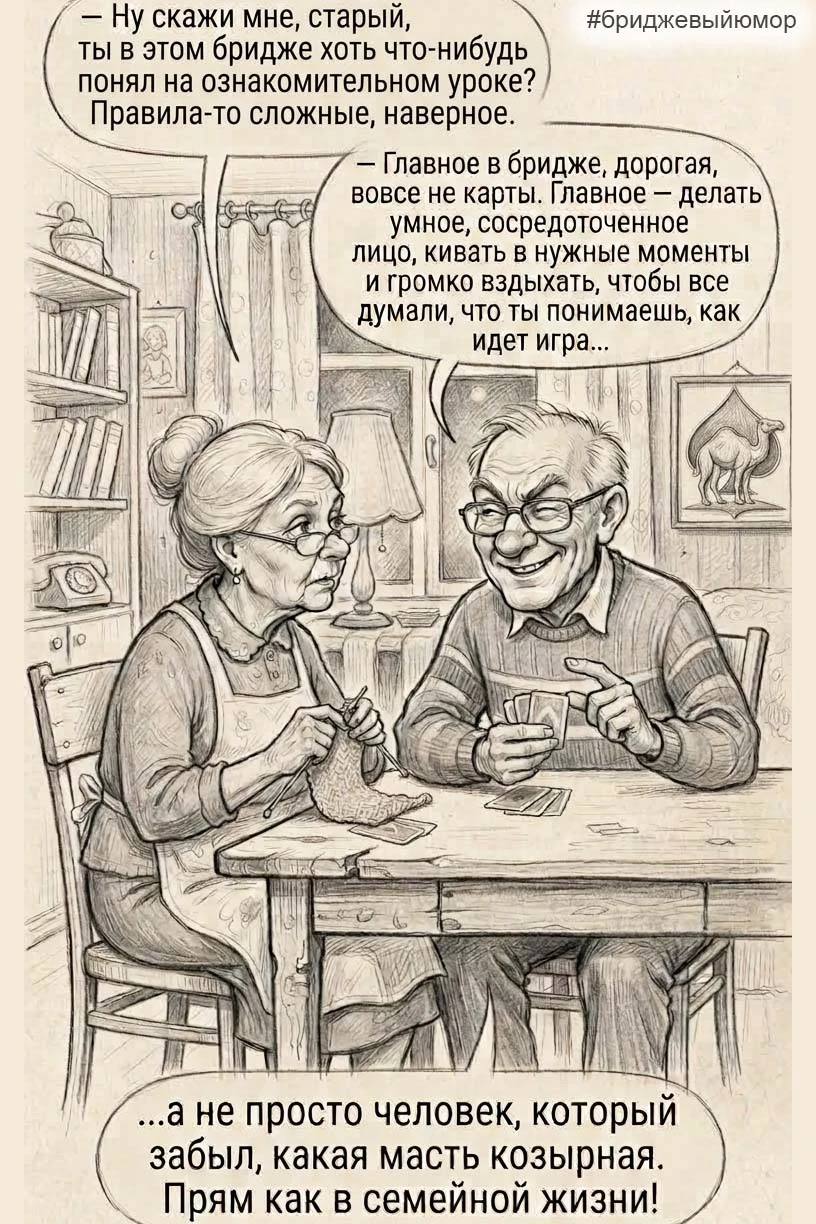 🤣 Анекдот про бридж